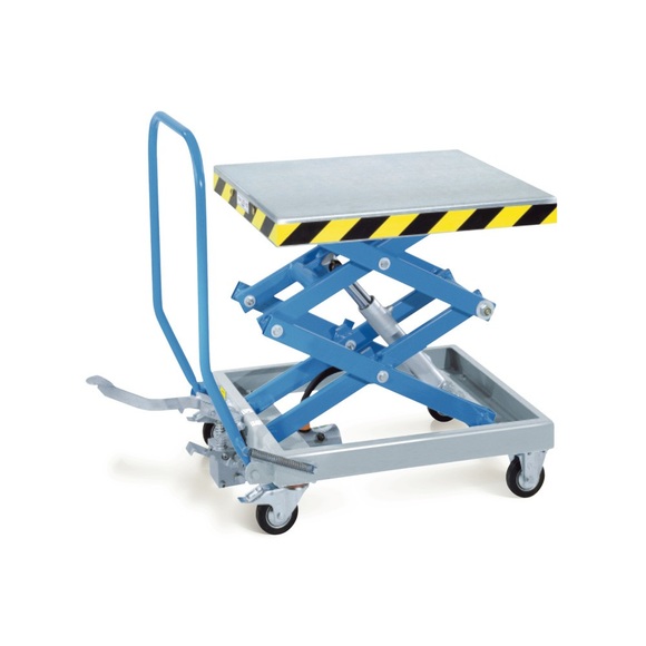 Doppelscheren-Hubtischwagen, TK 1.000 kg, à 760 x 760 mm
