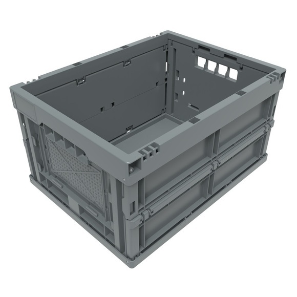 Euronorm-Faltbox Premium, 22 Liter, grau
