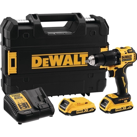 Dewalt DCD709D2T Akku-Schlagbohrschrauber 18 V Li-Ion