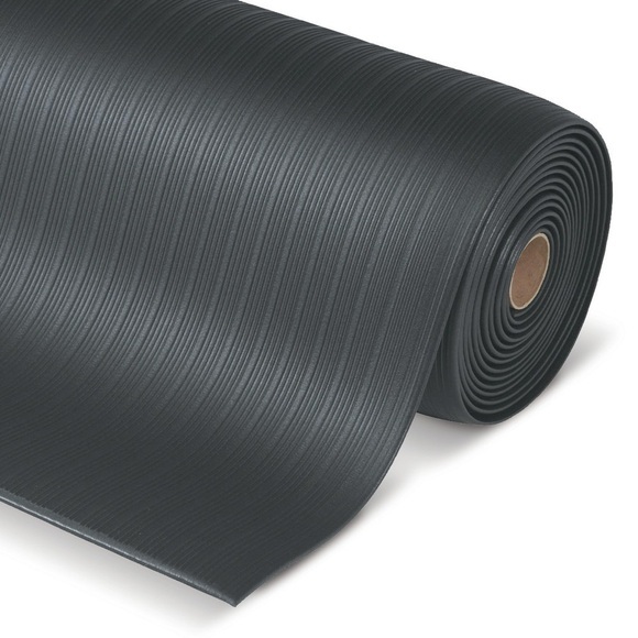 Anti-Ermüdungsmatte Premium, Vinylschaum, lfm x 910 mm, schwarz