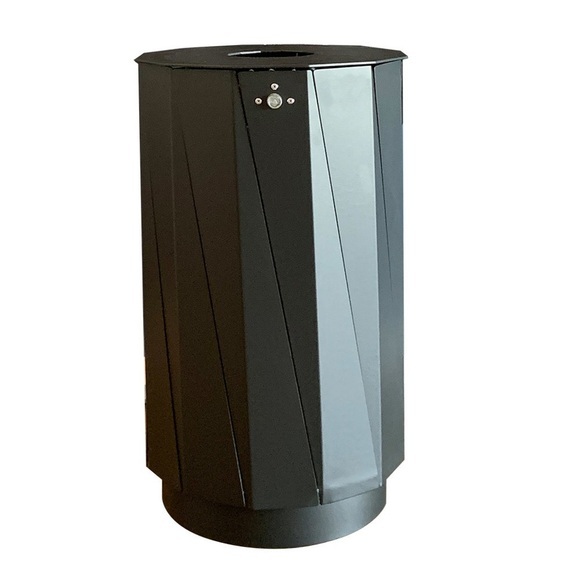 RENNER Abfallbehälter Typ 7007-00, 60 Liter, moosgrün