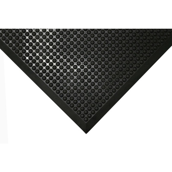 Anti-Ermüdungsmatte, schwer entflammbar aus Polyurethan LxB 900 x 600 mm, VE 2 Stk