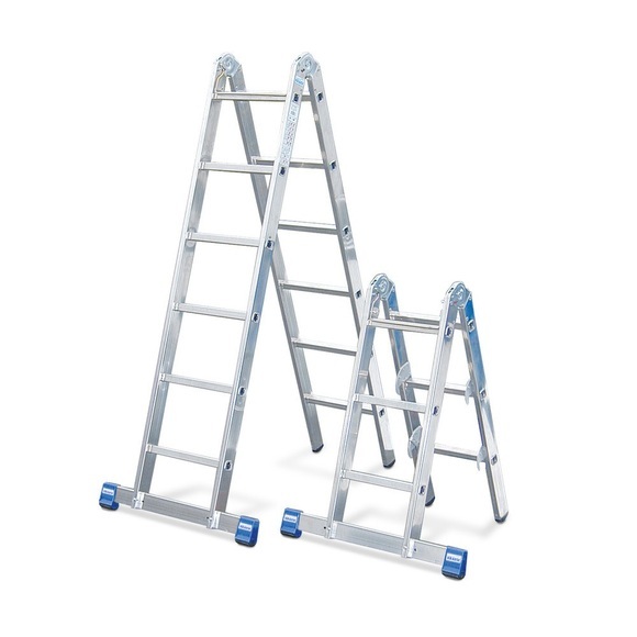 GELENK-COMBILEITER,  2x3+2x6 SPROSSEN
