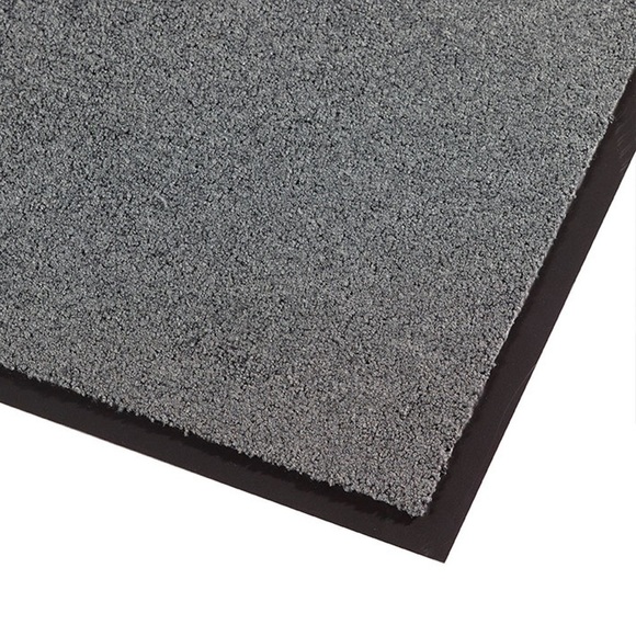 Schmutzfangmatte, mit rutschfestem Vinylrücken Länge 1200 mm dunkelgrau