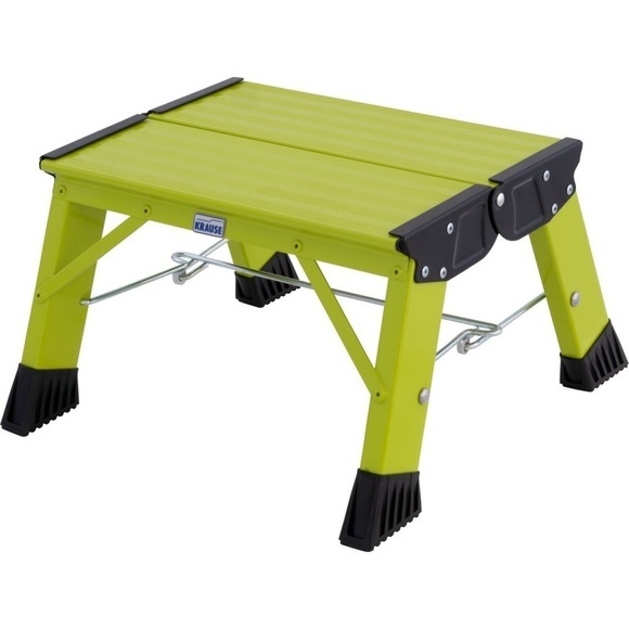 Krause Treppy PlusLine 130365 Aluminium Doppel-Klapptritt klappbar Arbeitshöhe (max.): 2.20 m Grün 1.8 kg