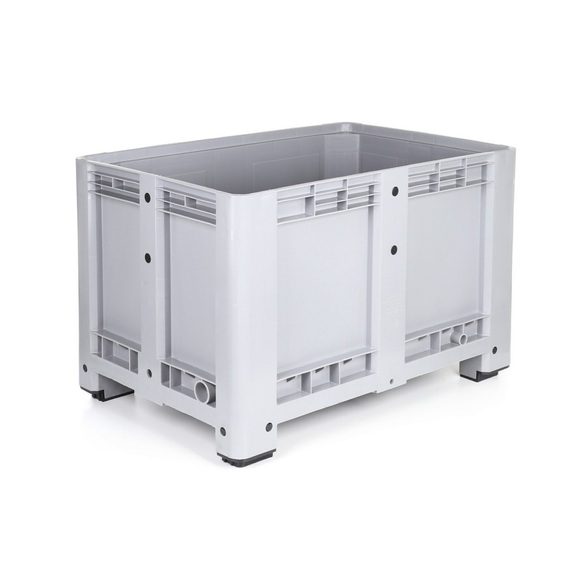 Palettenbox M, 1200x800x760 mm, geschlossen, mit 4 Füssen
