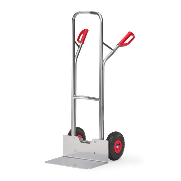 fetra® Alu-Stapelkarre, Tragkraft 200 kg, Schaufel BxT 480 x 300 mm