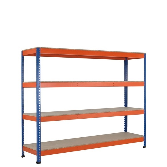 SCHULTE Weitspannregal, mit Spanplatten, GF, HxBxT 1.981 x 1.536 x 621 mm