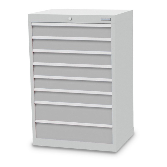 Schubladenschrank Profi, Schubladen 6x100 + 2x150 mm, HxBxT 1.019 x 680 x 500 mm