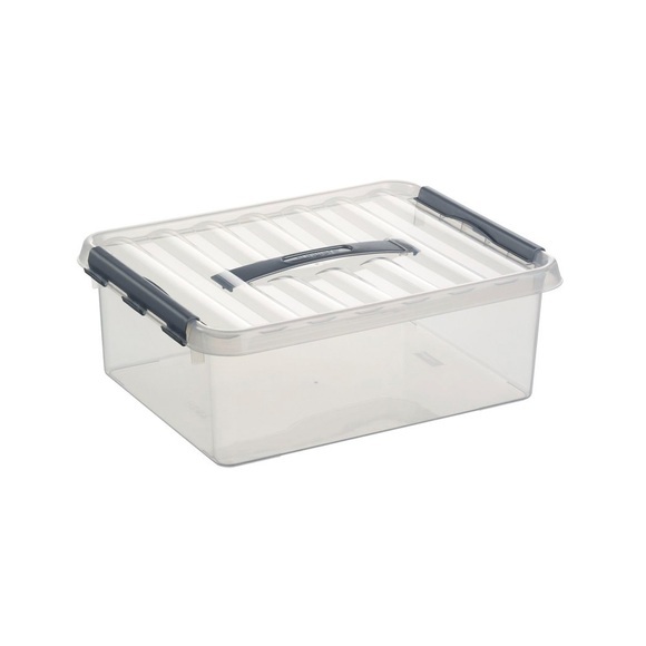 BASIC Stapelbehälter aus PP, 12 Liter, 5 Stk/VE