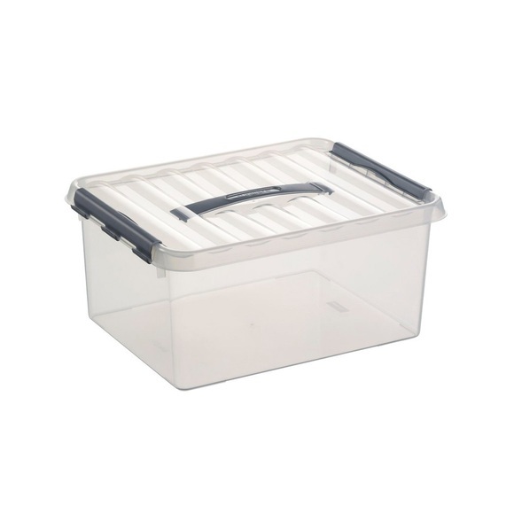 BASIC Stapelbehälter aus PP, 15 Liter, 5 Stk/VE