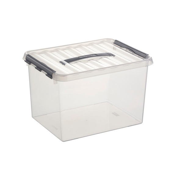BASIC Stapelbehälter aus PP, 22 Liter, 5 Stk/VE