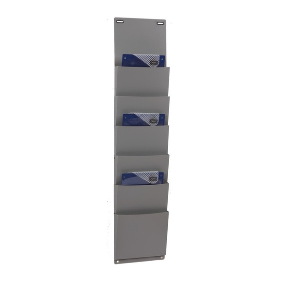 Planboard aus Polypropylen für A5 hoch, HxB 900 x 200 mm