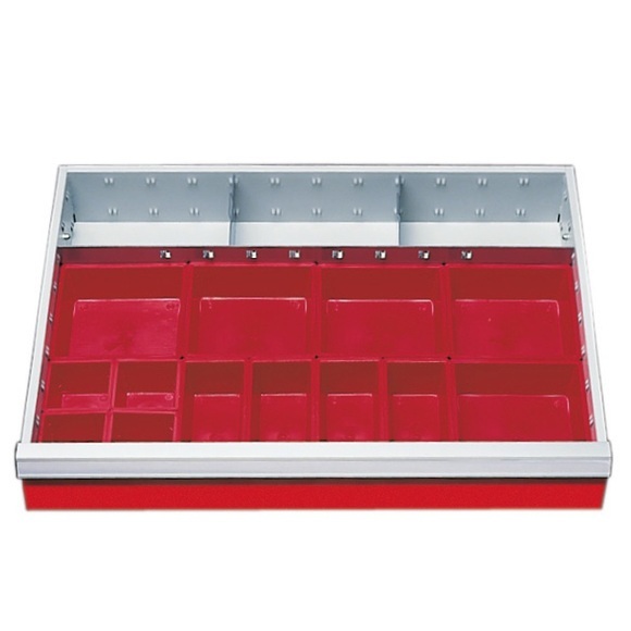Kleinteilekästen für Schubladenschränke Profi, Breite 680 mm