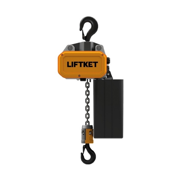 LIFTKET Elektrokettenzug S-Line mit Hakenaufhängung, TK 250 kg, 8/2 m/min