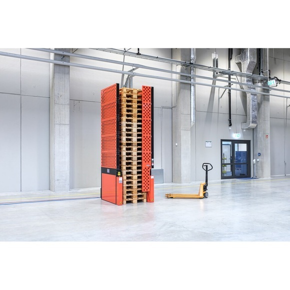 Hagenauer+Denk Palettenmagazin PalServer Universal, 24 Paletten, BxL 800 x 1200 mm