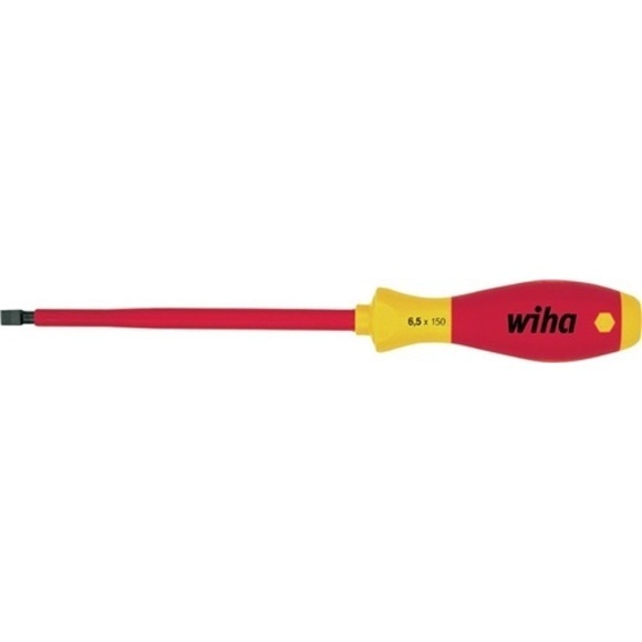 WIHA - Schraubenzieher SoftFinish® electric Schlitz (00826) 5,5 mm x 125 mm