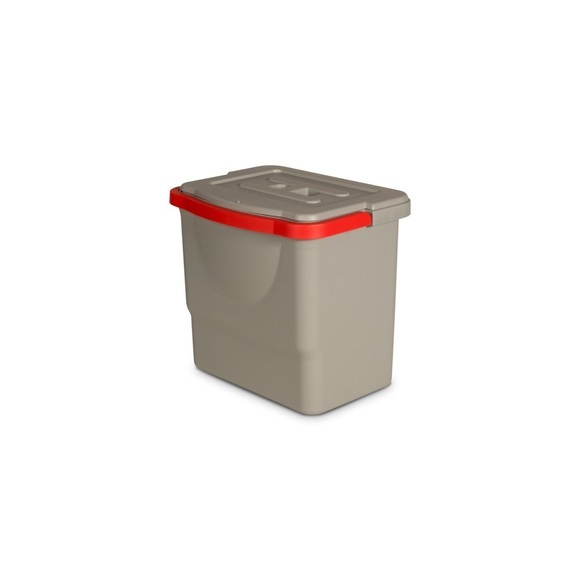 Eimer COMBIX, 6 Liter, rot