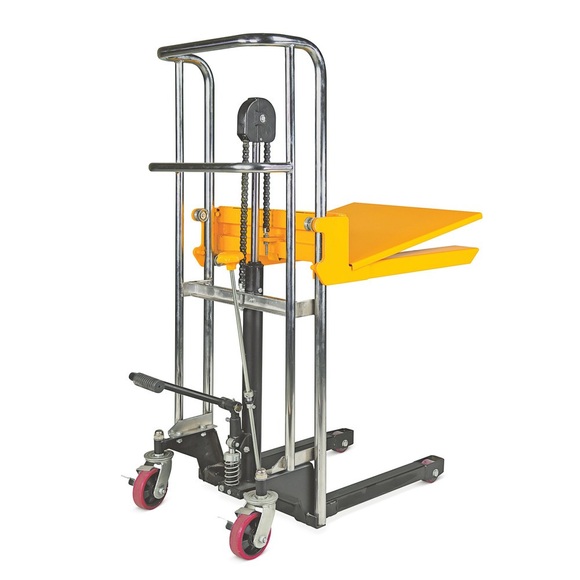 Plattform-Stapler, manuell, Hubbereich 85-1.500 mm, TK 400 kg