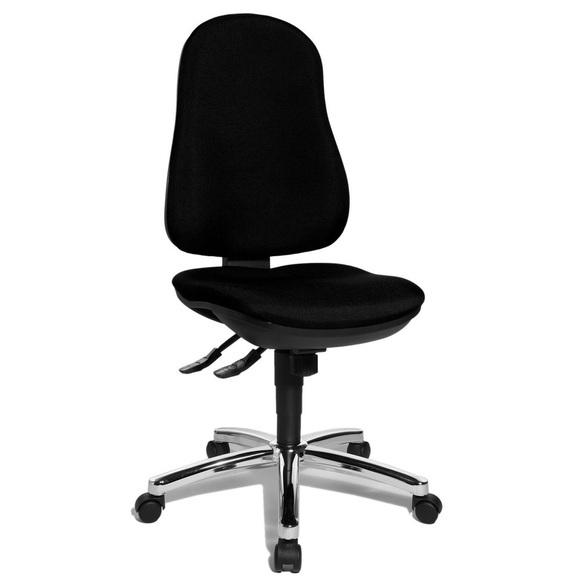 Topstar® Bürodrehstuhl Support Syncro, Bandscheibensitz, schwarz