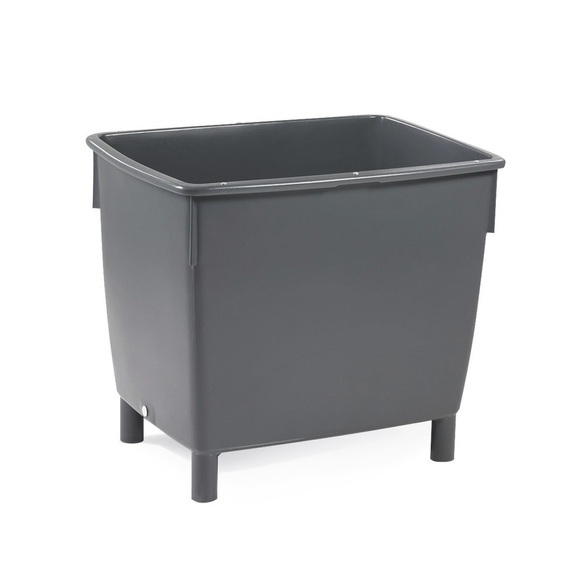 CRAEMER Grossbehälter aus Polyethylen, 400 Liter, basaltgrau