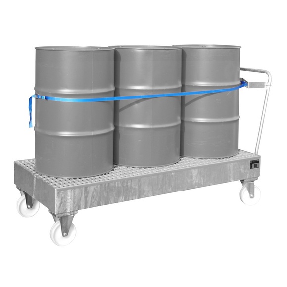 Spanngurt für Fässer, 3x 200 Liter