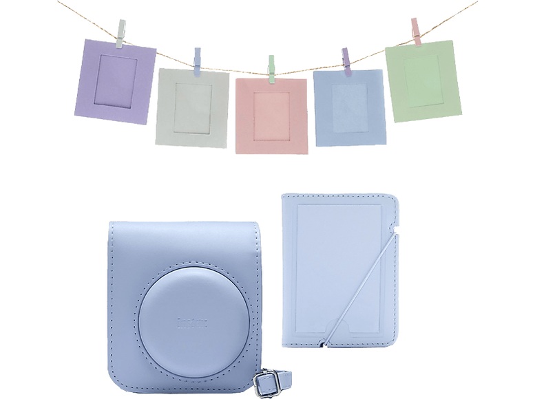 Fujifilm Instax Mini 12 Accessory Kit Blue Kameratasche