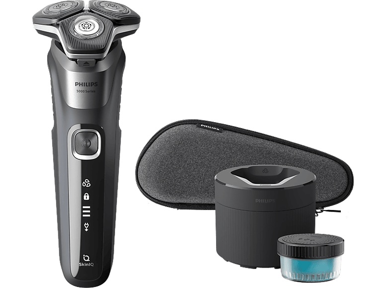 PHILIPS Shaver Series 5000 S5887/50 - Rasierer (Carbongrau)