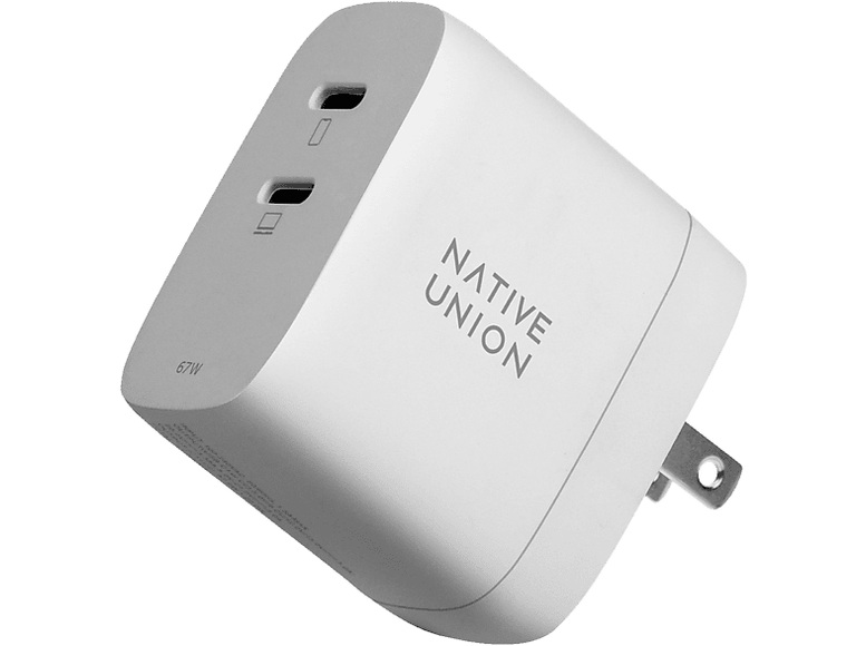 NATIVE UNION Fast GaN 67W - Ladegerät (Weiss)
