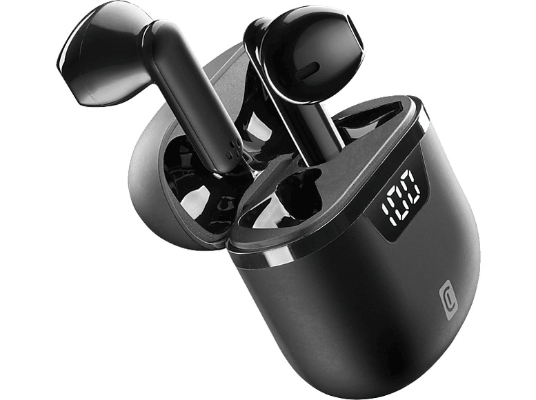 CELLULARLINE SEEK PRO BT - True Wireless Kopfhörer (In-ear, Schwarz)