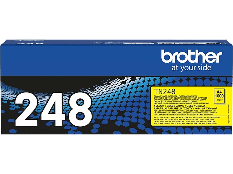 BROTHER Brother 248 Tonerkassette gelb passend für: DCP-L 3515 CDW;DCP-L 3520 CDW;DCP-L 3520 CDW Eco;DCP-L 3527 CDW;DCP-L 3555 CDW;DCP-L 3560 CDW;HL-L 8230 CDW;HL-L 8240 CDW;MFC-L 3760 CDW;MFC-L 8300 Series;MFC-L 8340 CDW;MFC-L 8390 CDW