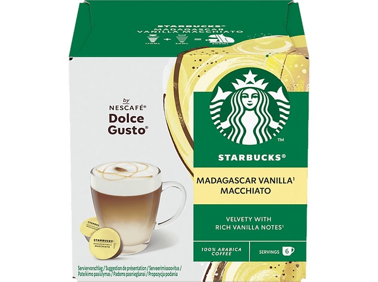 STARBUCKS Madagascar Vanilla Macchiato by NESCAF? Dolce Gusto® - Kaffeekapseln