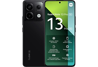 Xiaomi Redmi Note 13 Pro 256 GB Black 6 67'' 200 MP 5G Smartphone