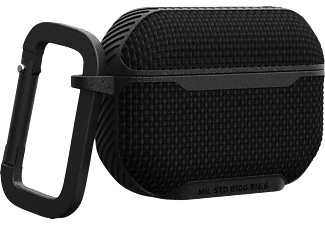 UAG Urban Armor Gear - AirPods Pro 2 Nylon Schutzhülle mit Karabinerhaken Metropolis (104125114040) - Schwarz