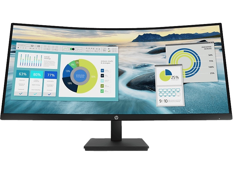 HP P34hc G4 Curved Monitor