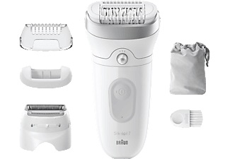 BRAUN Silk-épil 7 7-041 - Epilierer (Weiss/Grau)