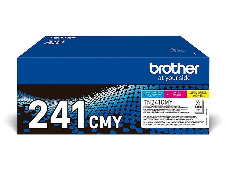 Brother TN-241CMY Tonerkartusche 3 Stück(e) Original Cyan, Magenta, Gelb