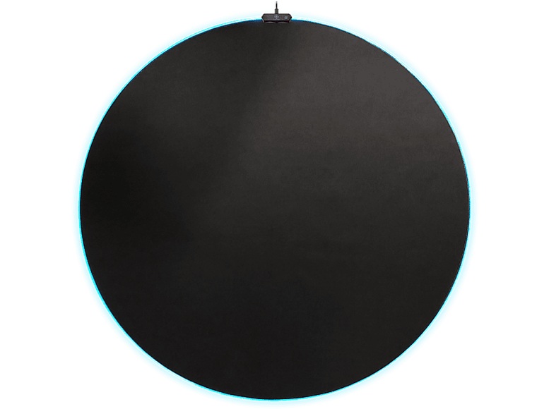 DELTACO DFP430 RGB, Bodenschutzmatte, Schwarz