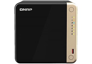 QNAP TS-464 - NAS-Server - 4 Schächte - SATA 6Gb/s - RAID 0, 1, 5, 6, 10, JBOD - RAM 8 GB