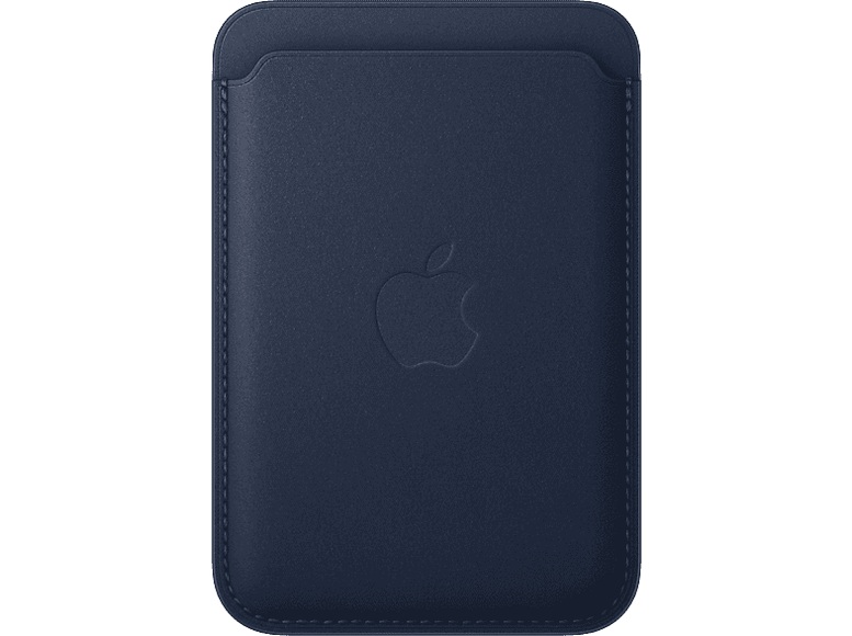 APPLE iPhone Feingewebe Wallet mit MagSafe Kartenetui Deep Blue