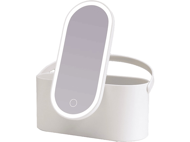 Divers Ailoria Kosmetikspiegel Magnifique mit Beautycase - Weiss