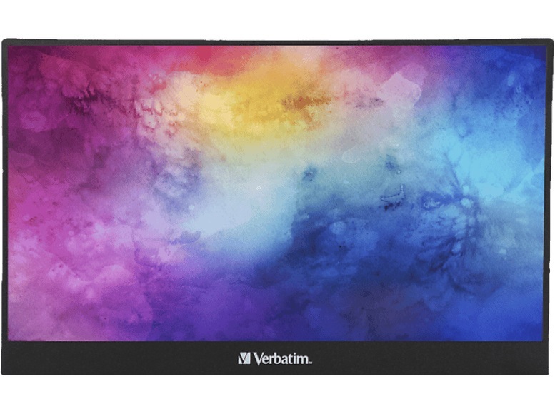 Verbatim PM-14 LCD-Monitor 35.6 cm (14 Zoll) EEK A (A - G) 1920 x 1080 Pixel Full HD 6 ms HDMI®, USB 2.0, USB-C®,