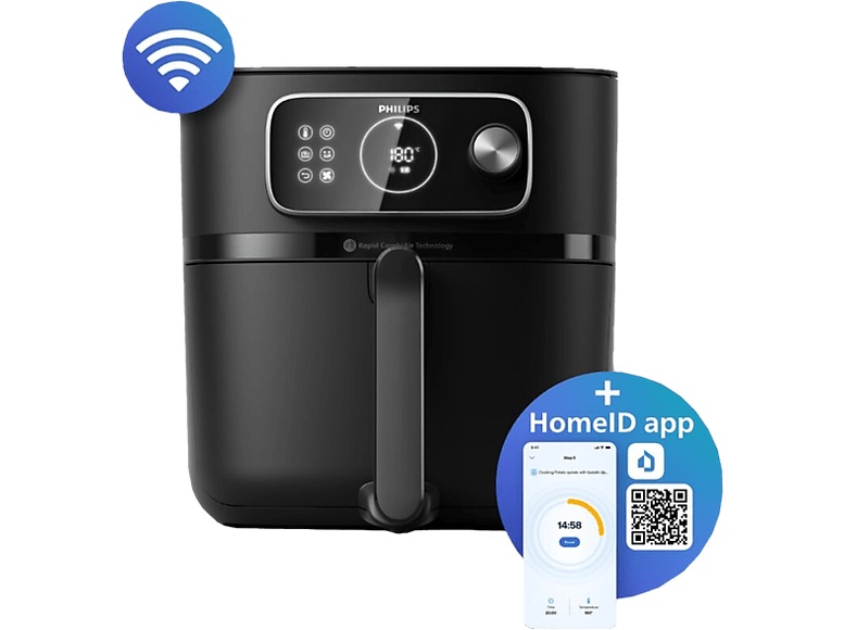 Philips Airfryer 7000 Series Combi XXL Connected weiss Fritteuse