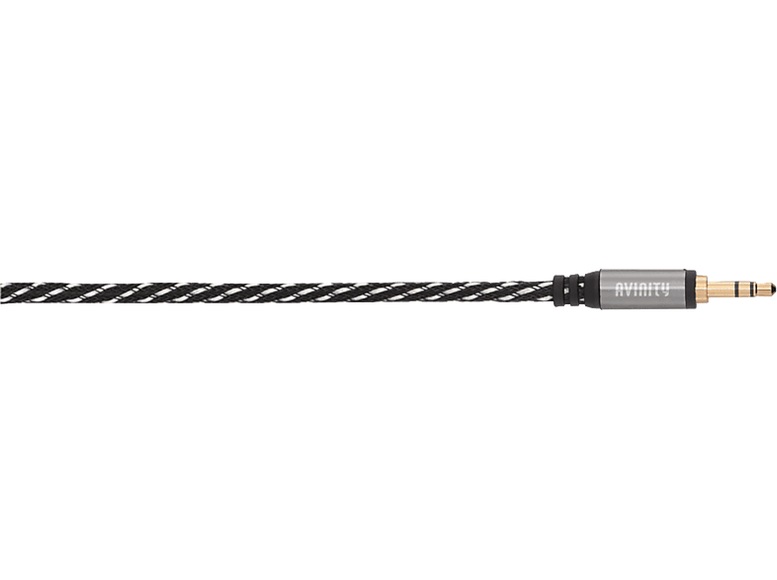 Avinity 00127044 - Klinken-Kabel (Schwarz/Weiss)