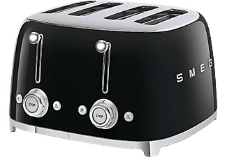 SMEG 50's Retro Style 4 Scheiben Toaster schwarz