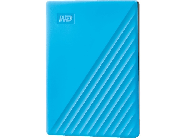 WD My Passport® Externe Festplatte 6.35 cm (2.5 Zoll) 2 TB Blau USB 3.0