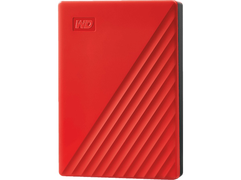 WD My Passport® Externe Festplatte 6.35 cm (2.5 Zoll) 4 TB Rot USB 3.0