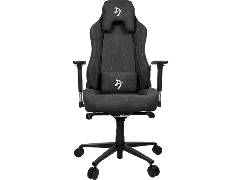 Arozzi VERNAZZA SOFT FABRIC Gaming-Stuhl Dunkelgrau