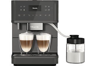 MIELE CM 6560 MilkPerfection - Kaffeevollautomat (Graphitgrau/PearlFinish)