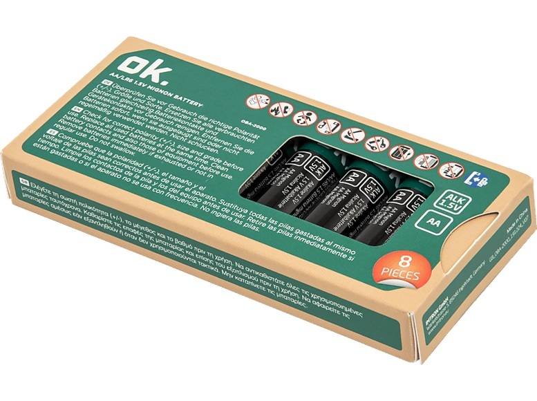 ISY OBA-2000 - Alkaline Batterie (Schwarz)